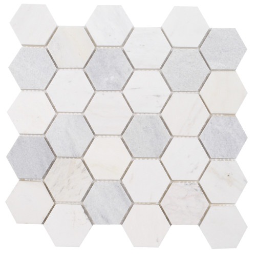 Mosaic Metro Stone Hexagon Blends By Tesoro