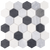 Mosaic Metro Stone Hexagon Blends