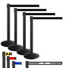 Get 4 Retractable Belt Stanchions for Crowd Control with Free Shipping! Improve Traffic Flow & Increase Safety. Order Now!