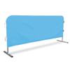 Barricade Cover For Steel Barricades Light Blue