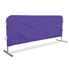 Barricade Cover For Steel Barricades Inland Purple