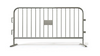 Rental Heavy Duty 7 Ft Steel Crowd Control Barricades with Flat Bases