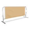 Beige Universal Barricade Cover