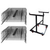 Crowd Control Barriers Bundle & Barricade Cart