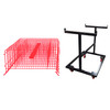 Crowd Control Barriers Bundle & Barricade Cart