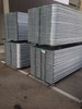 Heavy Duty 7 Ft Steel Crowd Control Barricades with Flat Bases