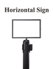 Standard Black Sign Frame - Belt Stanchion