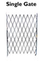 8-9 Foot Wide Single Fixed Gate