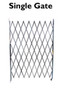 9-10 Foot Wide Single Fixed Gate