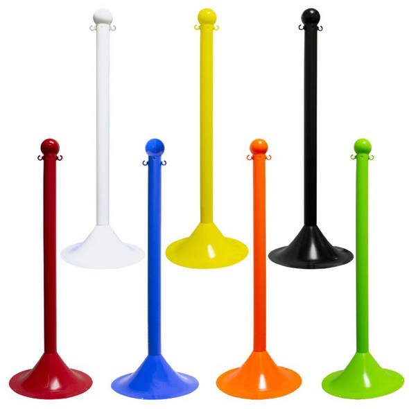 Plastic Stanchion Post 2" O.D.