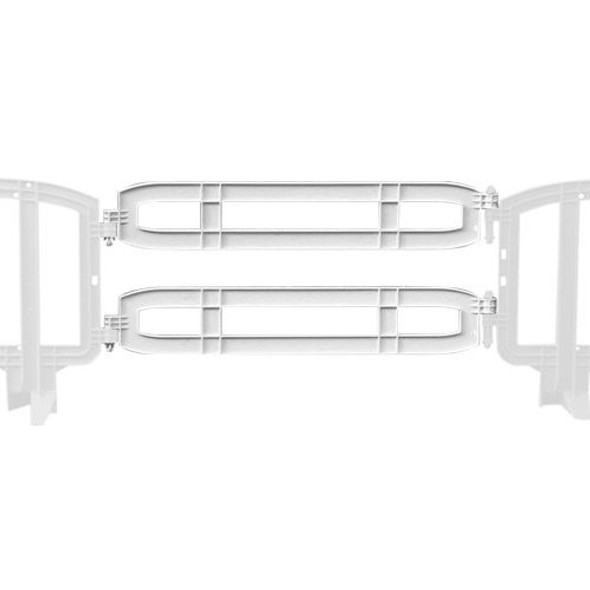 Xtendit Movit Plastic Barricades | White