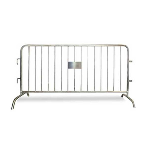 7 ft Heavy Duty Steel Crowd Control Barricades with Bridge Bases Steel Barricades Epic Crowd Control 7 ft Heavy Duty Steel Crowd Control Barricades with Bridge Bases Steel Barricades Epic Crowd Control