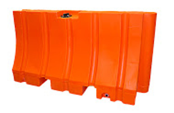 Plastic Jersey Barrier 42" x 72" 170 lb