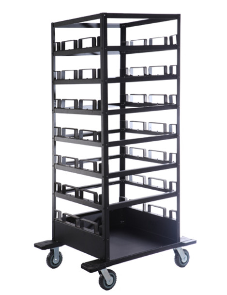 21 Post Stanchion Cart | Stanchion Barrier Cart