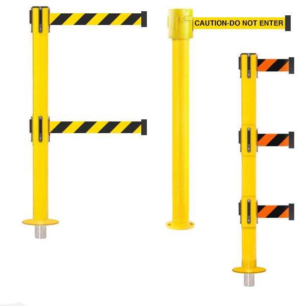 Fixed and Removable Safety Stanchions