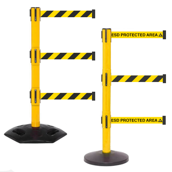 Safety Stanchions 3 Belts or ADA