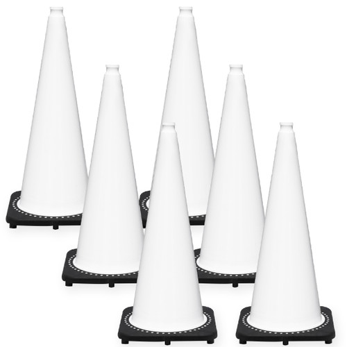 28" Traffic Cones - 6 Pack