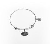 13.1 Expandable Bangle Charm Bracelet in Silver