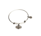 Inspire Expandable Bangle Charm Bracelet in Silver