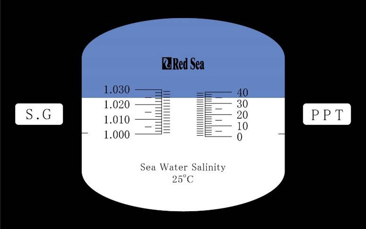 Refractometer Salt Meter by Red Sea - PoseidonWarehouse