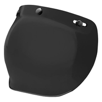 Bell Replacement Custom 500 3-Snap Bubble Shield (Dark Smoke)