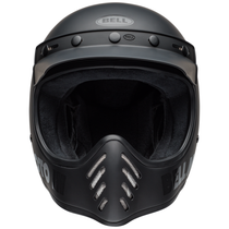 Bell Cruiser Moto-3 Adult Helmet (Classic Matte Gloss Blackout) Front