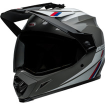 Bell MX 2024 MX-9 Adventure Mips Adult Helmet (Alpine Nardo/Black) Front Left Dark Visor