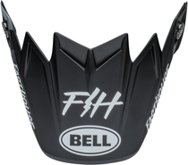 Bell Replacement Moto-9S Flex Peak (Fasthouse MC Core Black/Yellow)