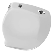 Bell Replacement Custom 500 3-Snap Bubble Shield (Clear) ECE6