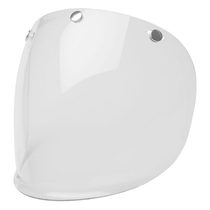 Bell Replacement Custom 500 Retro 3-Snap Fixed Shield (Clear) ECE6