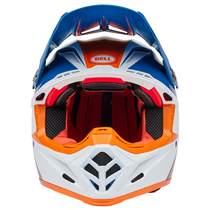 Bell 2025 Moto-9S Flex (Merchant Orange/Blue) ECE6 Front