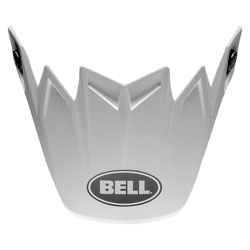 Bell Replacement Moto-9 Flex Peak (Solid White)