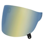 Bell Replacement Bullitt Flat Visor (Black Tabs) Dark Gold Iridium