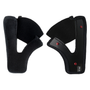 Bell Replacement Moto 3 Cheek Pad Set Cloth (Black) - Various Sizes