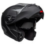 Bell 2022 Street SRT Modular Adult Helmet (Solid Matte Black) Front Right Open