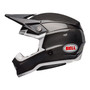 Bell MX 2022 Moto-10 Spherical Mips Adult Helmet (Gloss Black Carbon/White) Side Left