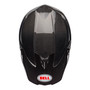 Bell MX 2022 Moto-10 Spherical Mips Adult Helmet (Gloss Black Carbon/White) Top