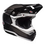 Bell MX 2022 Moto-10 Spherical Mips Adult Helmet (Gloss Black Carbon/White) Front Right