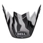 Bell Replacement Moto-9S Flex Peak (Claw Black/White)
