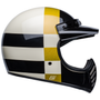 Bell Cruiser Moto-3 Adult Helmet (ATWYLD Orbit White/Black) Side Right
