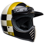 Bell Cruiser Moto-3 Adult Helmet (ATWYLD Orbit White/Black) Front Right