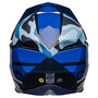 Bell MX 2023 Moto-10 Spherical Mips Adult Helmet (Ferrandis Matte Gloss Dark Blue/Light Blue) Back