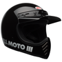 Bell Cruiser Moto-3 Adult Helmet (Classic Black) Front Right