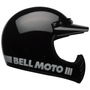 Bell Cruiser Moto-3 Adult Helmet (Classic Black) Side Right