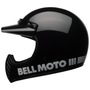 Bell Cruiser Moto-3 Adult Helmet (Classic Black) Side Left