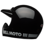 Bell Cruiser Moto-3 Adult Helmet (Classic Black) Back Left