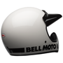 Bell 2023 Cruiser Moto 3 Adult Helmet (Classic White) Back Right