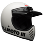 Bell 2023 Cruiser Moto 3 Adult Helmet (Classic White) Front Right