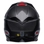 Bell MX 2023 Moto-10 Spherical Mips Adult Helmet (Satin Gloss Black/Red) Back