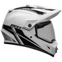 Bell MX 2024 MX-9 Adventure Mips Adult Helmet (Alpine White/Black) Side Right